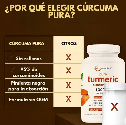 Turmeric Curcumin Herbal Complex Black Pepper & MCT Oil – 120 Capsules
