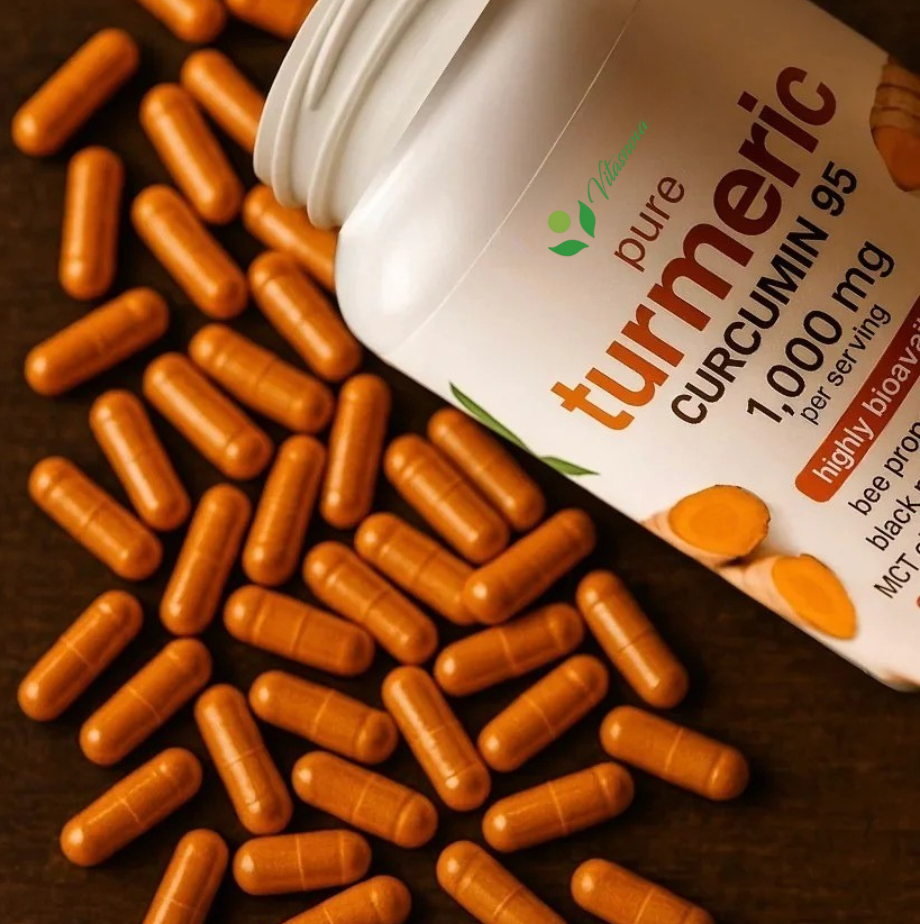 Turmeric Curcumin Herbal Complex Black Pepper & MCT Oil – 120 Capsules