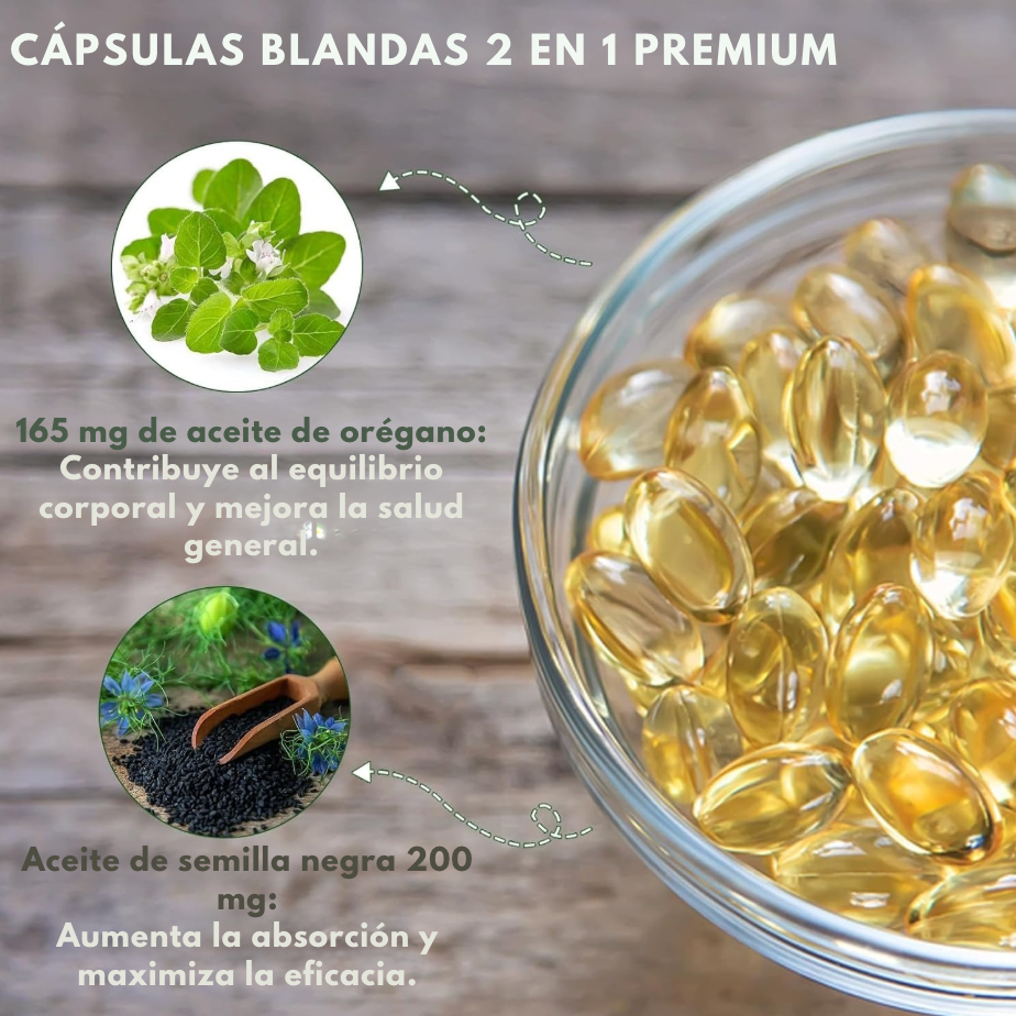Aceite de Orégano - Cuidado y bienestar para ti y tu familia