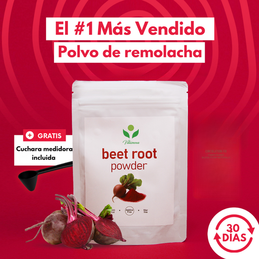 Heartfuel™ Natural Beet Root Powder + Cuchara GRATIS