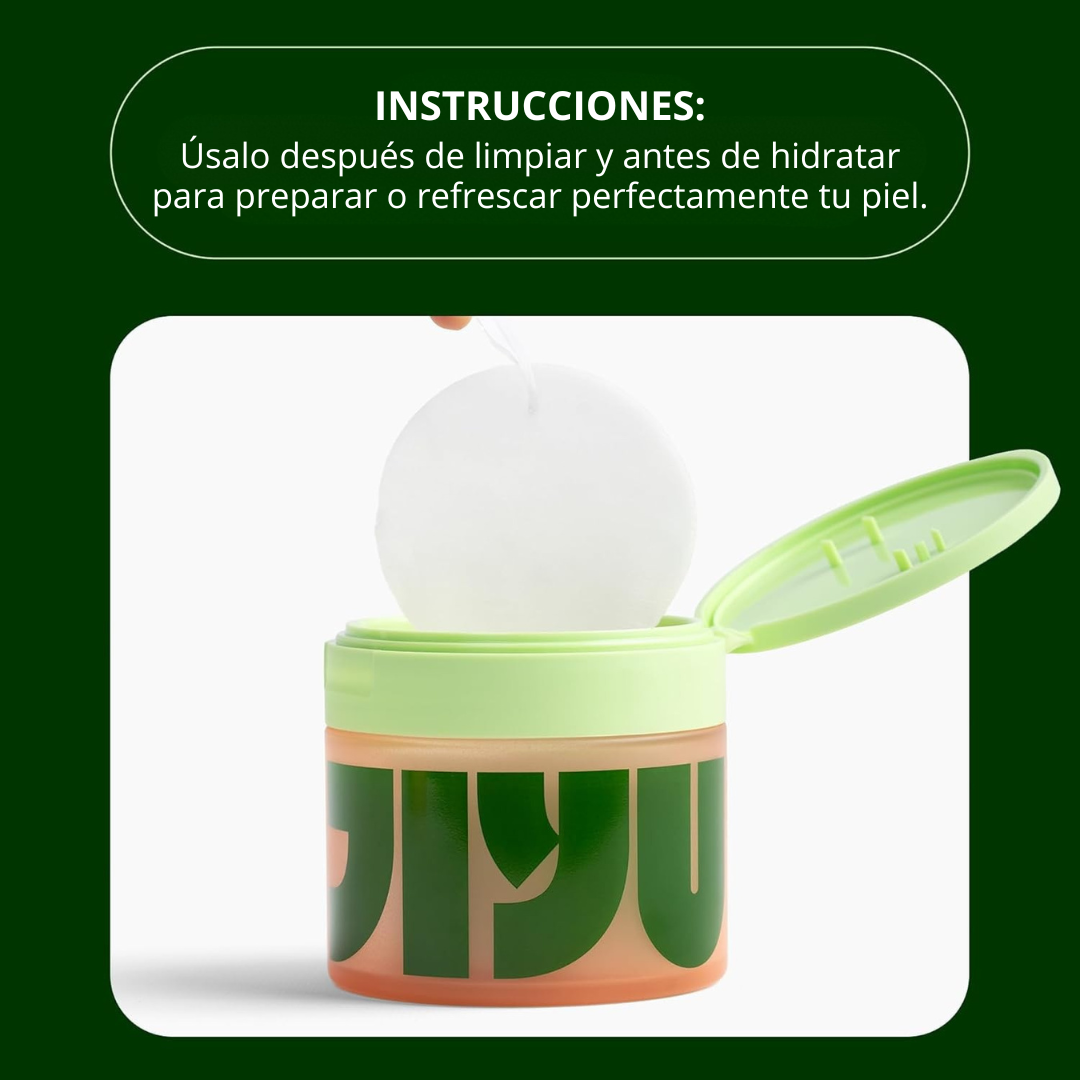 Toallitas JiYu para Piel Radiante (100 Unidades)